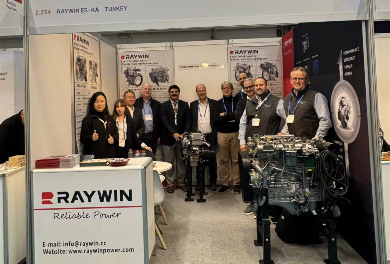 展会回首丨润威RAYWIN船机惊艳亮相2025荷兰METS，，引领船无邪力新潮流